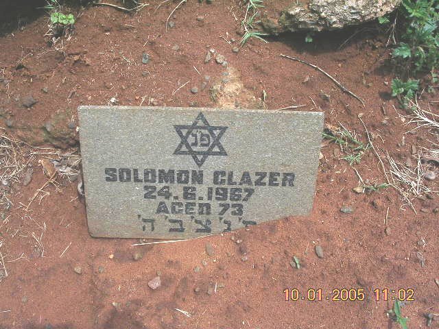 GLAZER Solomon -1967