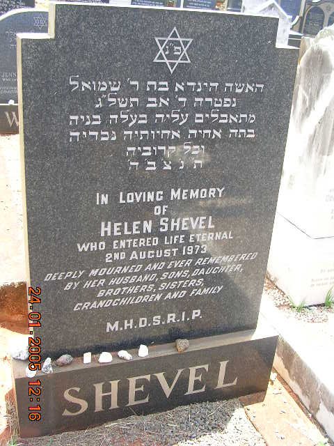 SHEVEL Helen -1973