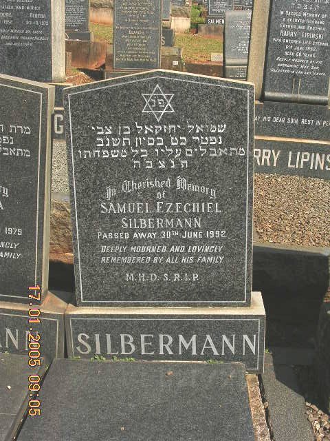 SILBERMANN Samuel Ezechiel -1992