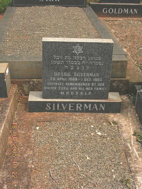 SILVERMAN Bessie 1889-1985