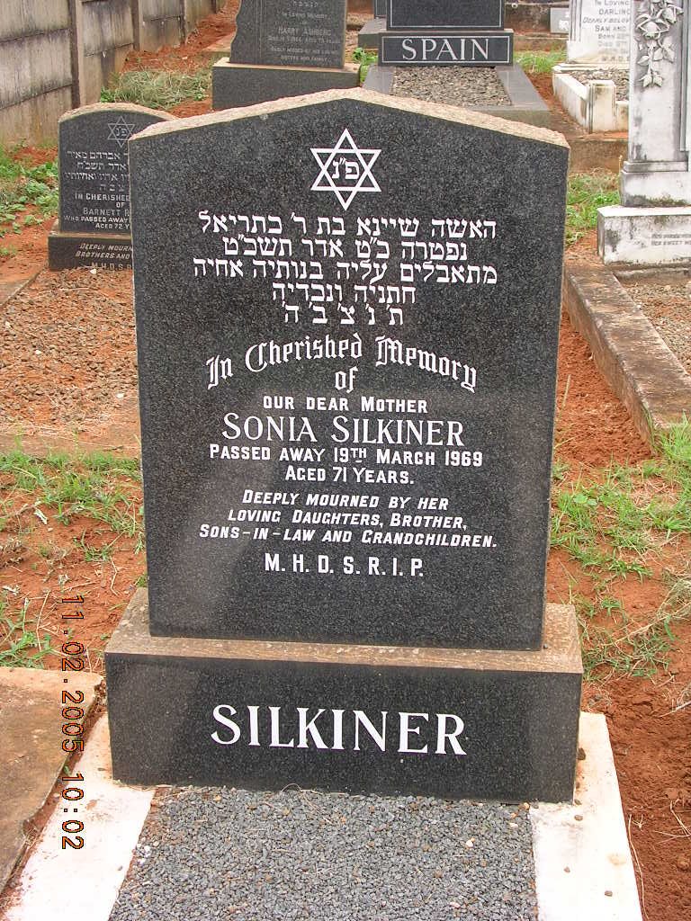 SILKINER Sonia -1969