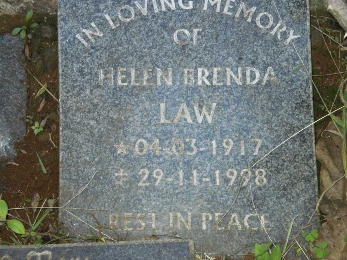 LAW Helen Brenda 1917-1998