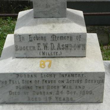 ASHDOWN E.W.D.  -1900