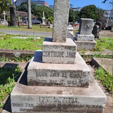 BURROWS Gertrude Jane 1893-1893 :: BURROWS Ivy Letitia 1898-1898