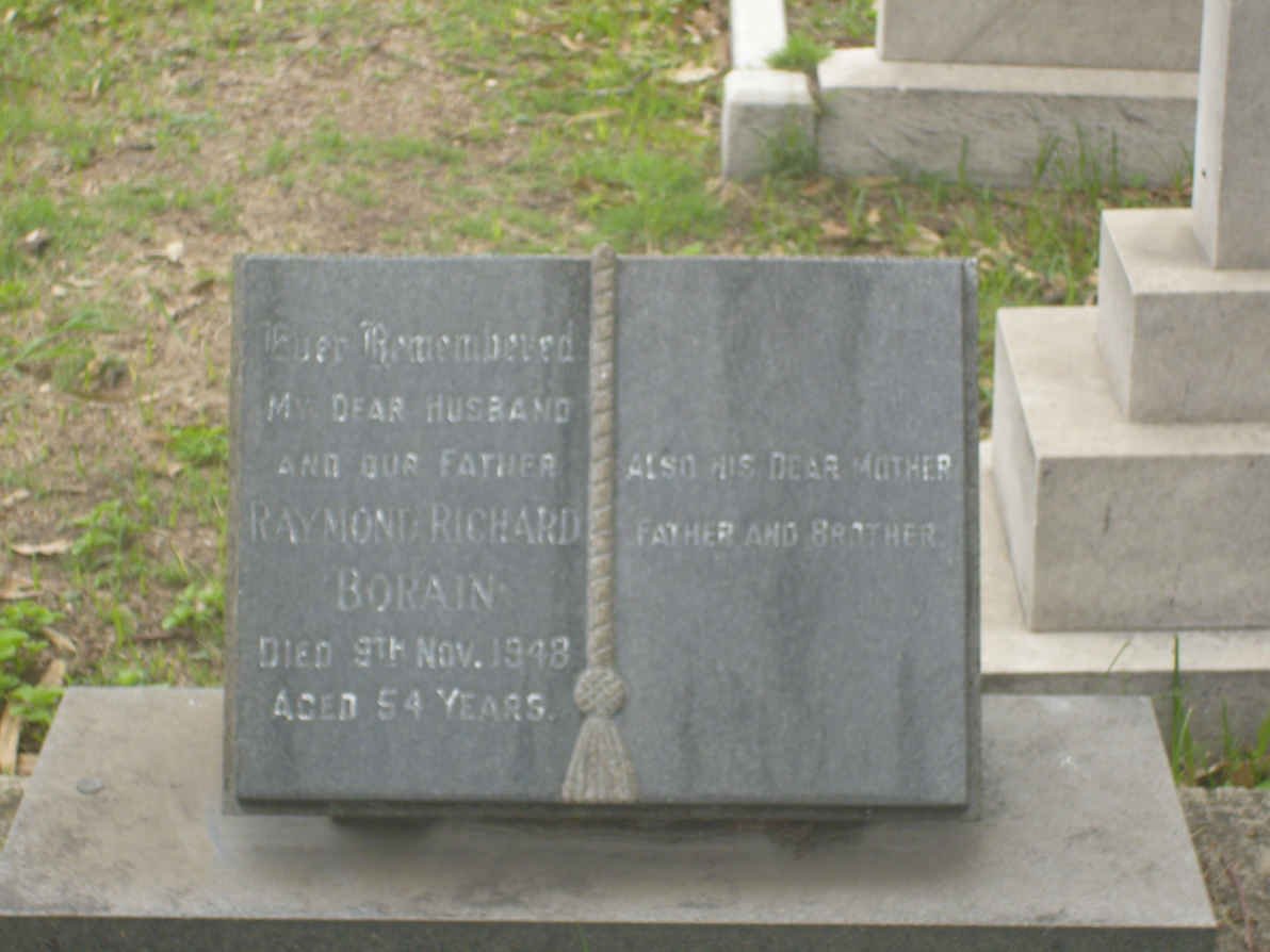 BORAIN Raymond Richard -1948