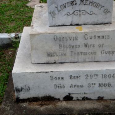 CURRY Ogilvie Cushnie 1864-1899