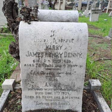 DENNY Harry James Henry -1935 & Annie -1939