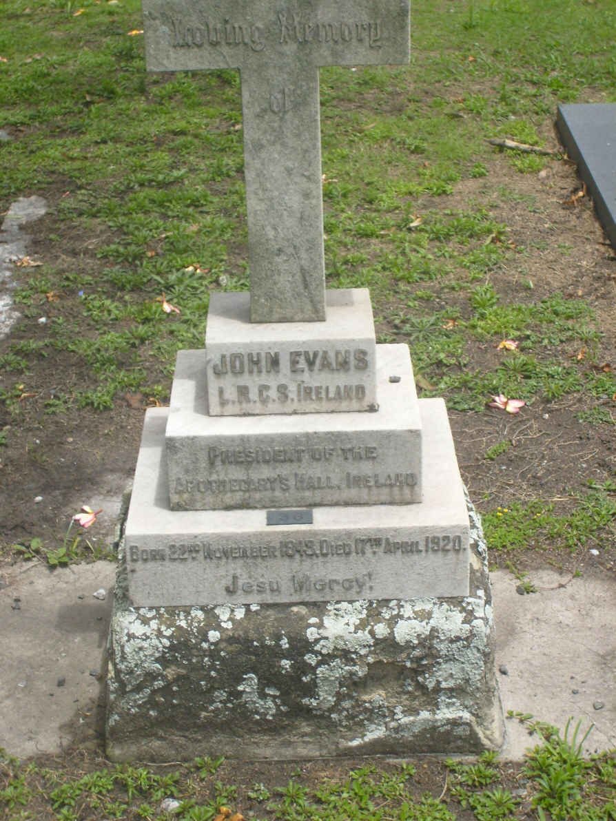 EVANS John 1843-1920