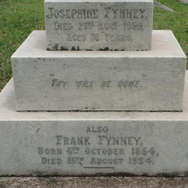 FYNNEY Frank 1854-1934 &amp; Josephine -1899