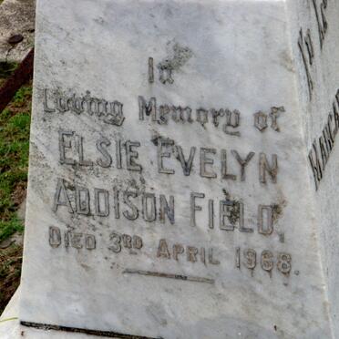 FIELD Elsie Evelyn Addison -1968 :: FIELD Gwendolen -1936 _1