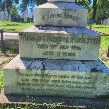 FORRESTER William Frederick -1904