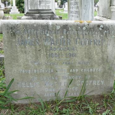 GODFREY James Walter 1881-1961 &amp; Nellie Matilda -1966