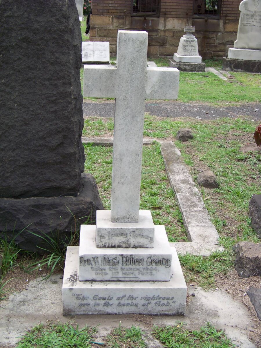 GRUNDY William Robert 1864-1923