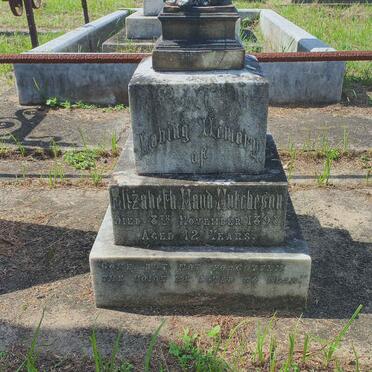 HUTCHESON Elizabeth Maud -1898