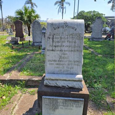 LAMBERT James F. -1921 & Annie -1940 :: LAMBERT Leslie Charles -1966 _1