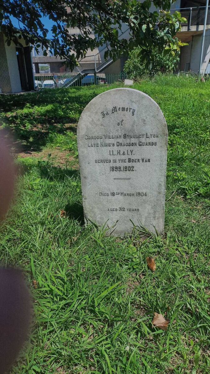 LYON Gordon William Stanley -1904
