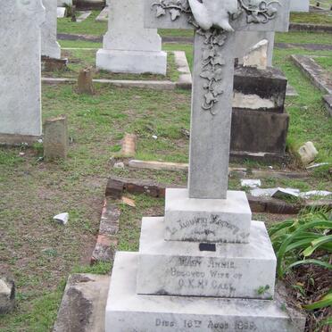 McCALL Mary Annie -1899