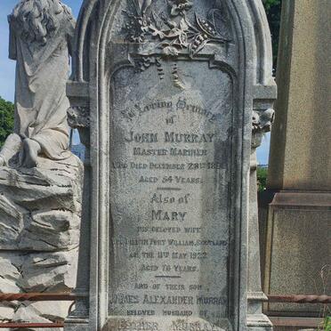 MURRAY John -1898 & Mary -1922 :: MURRAY James Alexander -1923