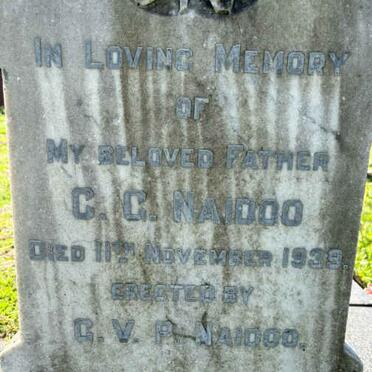 NAIDOO C.G. -1939