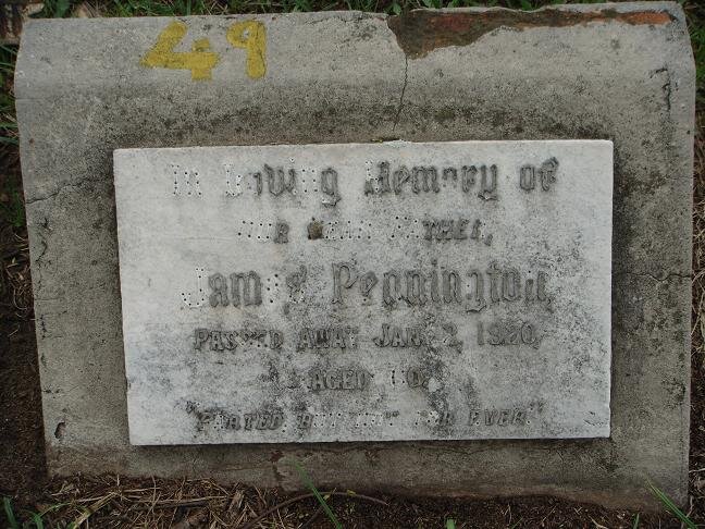 PENNINGTON James -1920