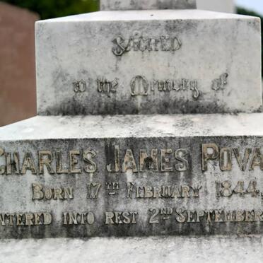 POVALL Charles James 1944-1906