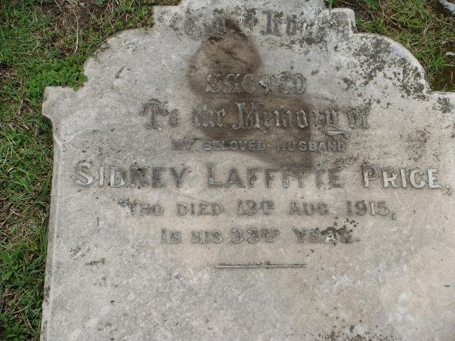 PRICE Sidney Laffitte -1915