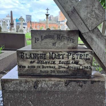 PETRIE Blanche Mary -1903