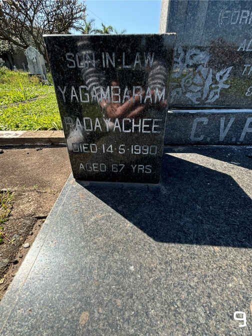 PADAYACHEE Yagambaram -1990