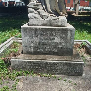 REDPATH Adam George -1931 & Bernice -1904