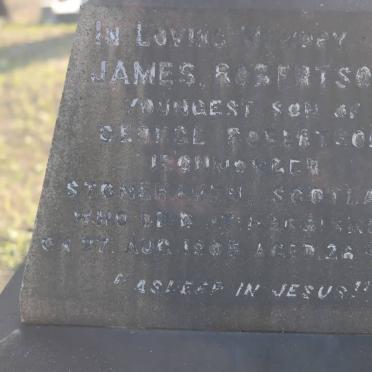 ROBERTSON James -1905