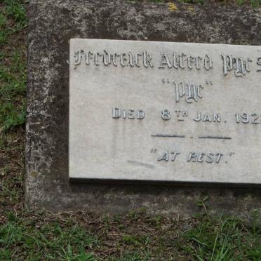 SMITH Frederick Alfred Pye -1922