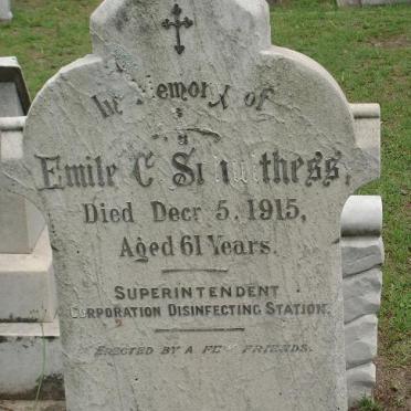 SCHULTHESS Emile C.  -1915