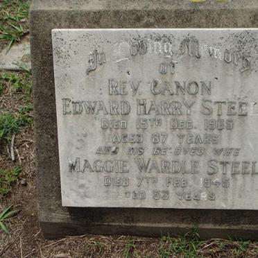 STEELE Edward Harry -1965 &amp; Maggie Wardle -1945