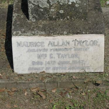 TAYLOR Maurice Allan -1947
