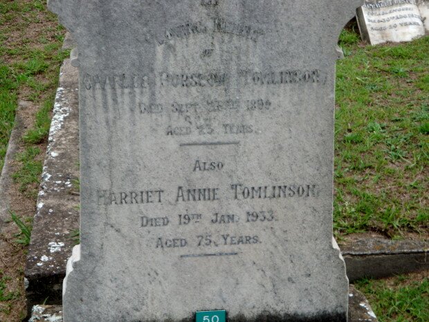 TOMLINSON ? -1894 :: TOMLINSON Harriet Annie -1933