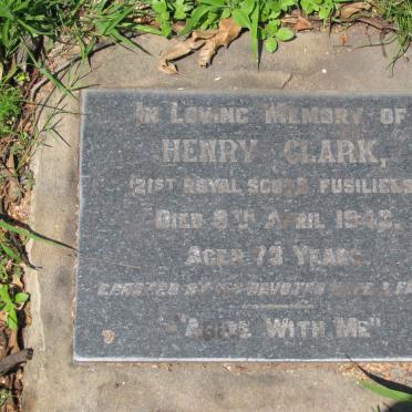 CLARK Henry -1943