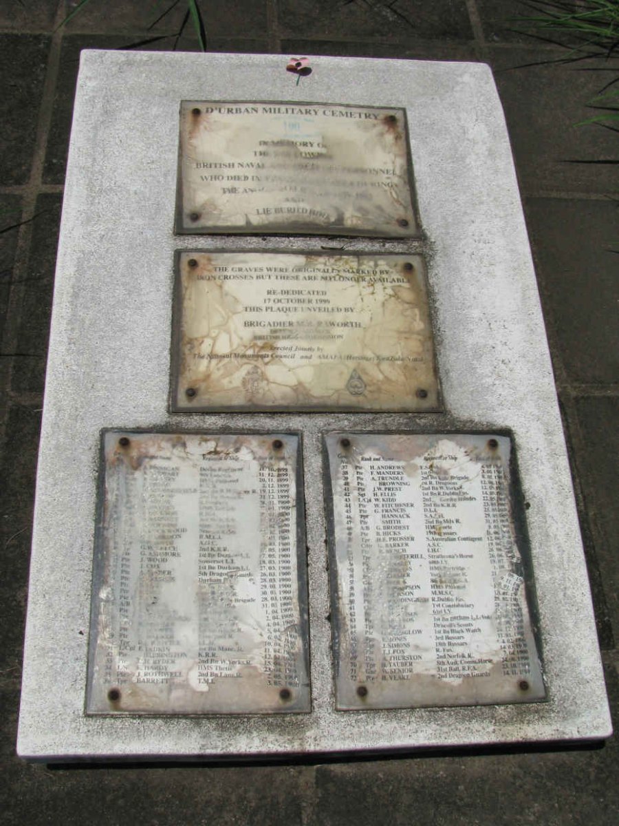 7. Anglo Boer War Memorial