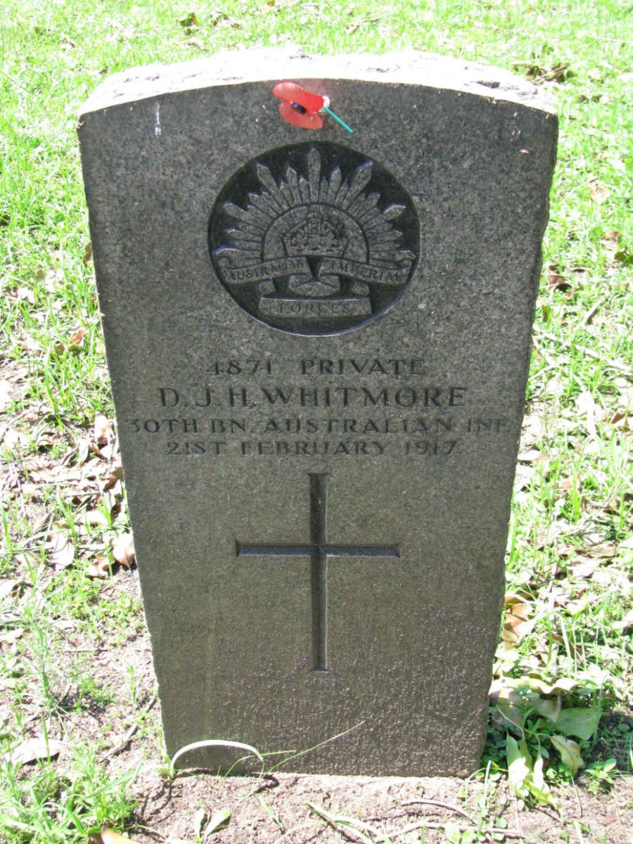 WHITMORE D.J.H. -1917