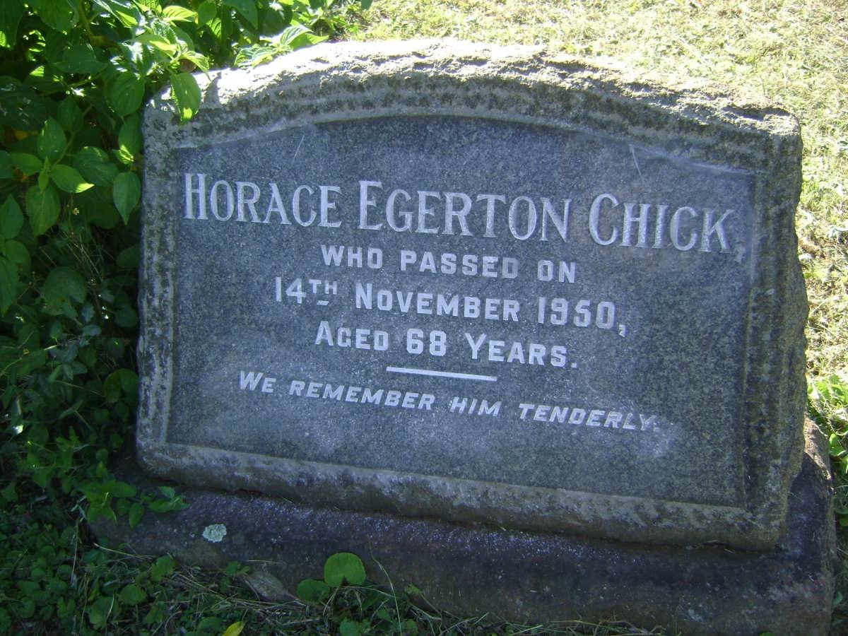 CHICK Horace Egerton -1950