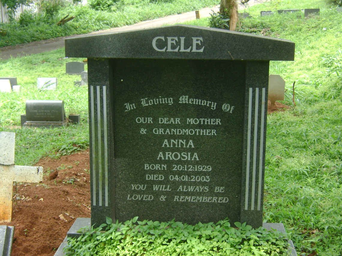 CELE Anna Arosia 1929-2003