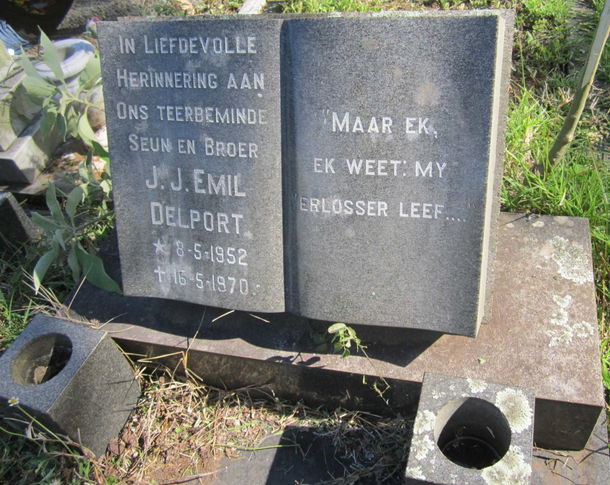 DELPORT J.J. Emil 1952-1970