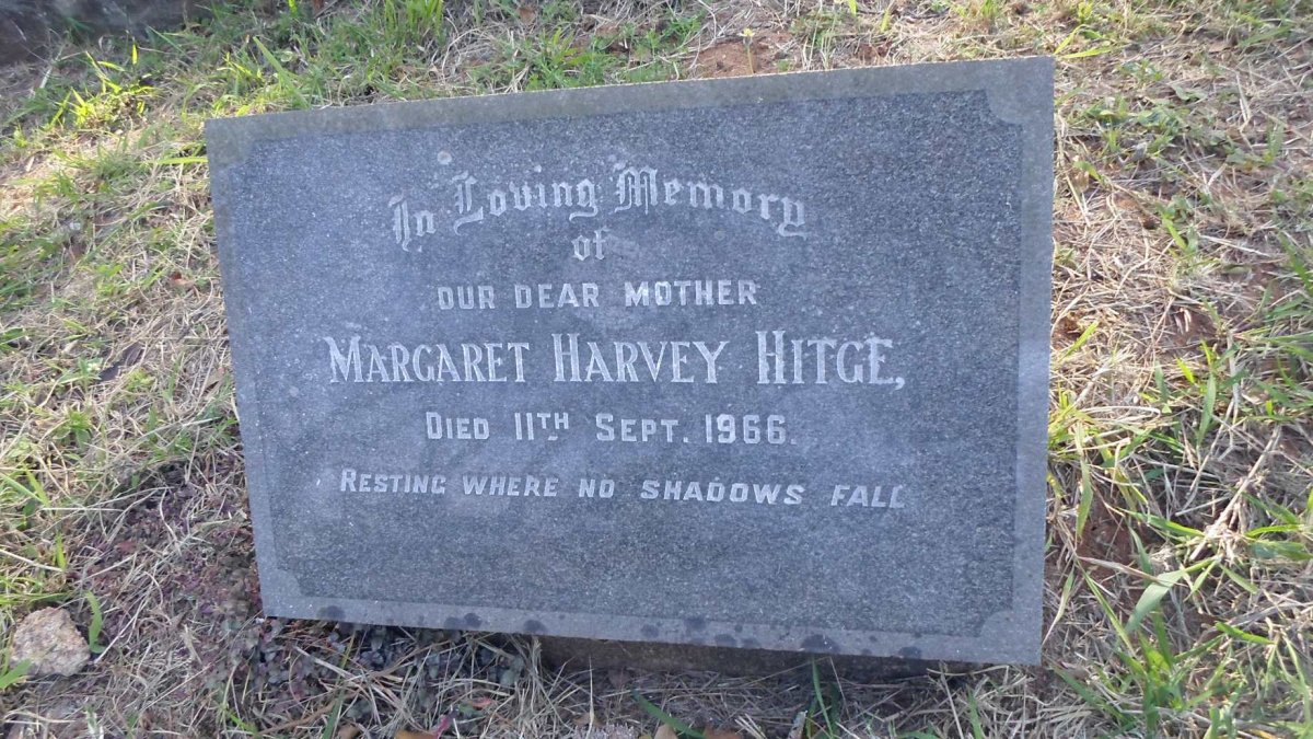 HITGE Margaret Harvey -1966