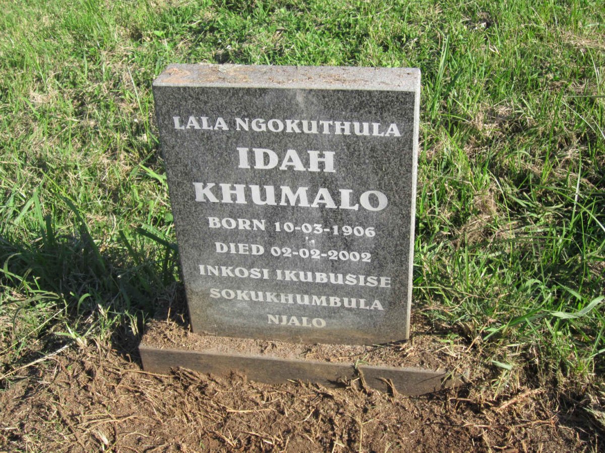 KHUMALO Idah 1906-2002