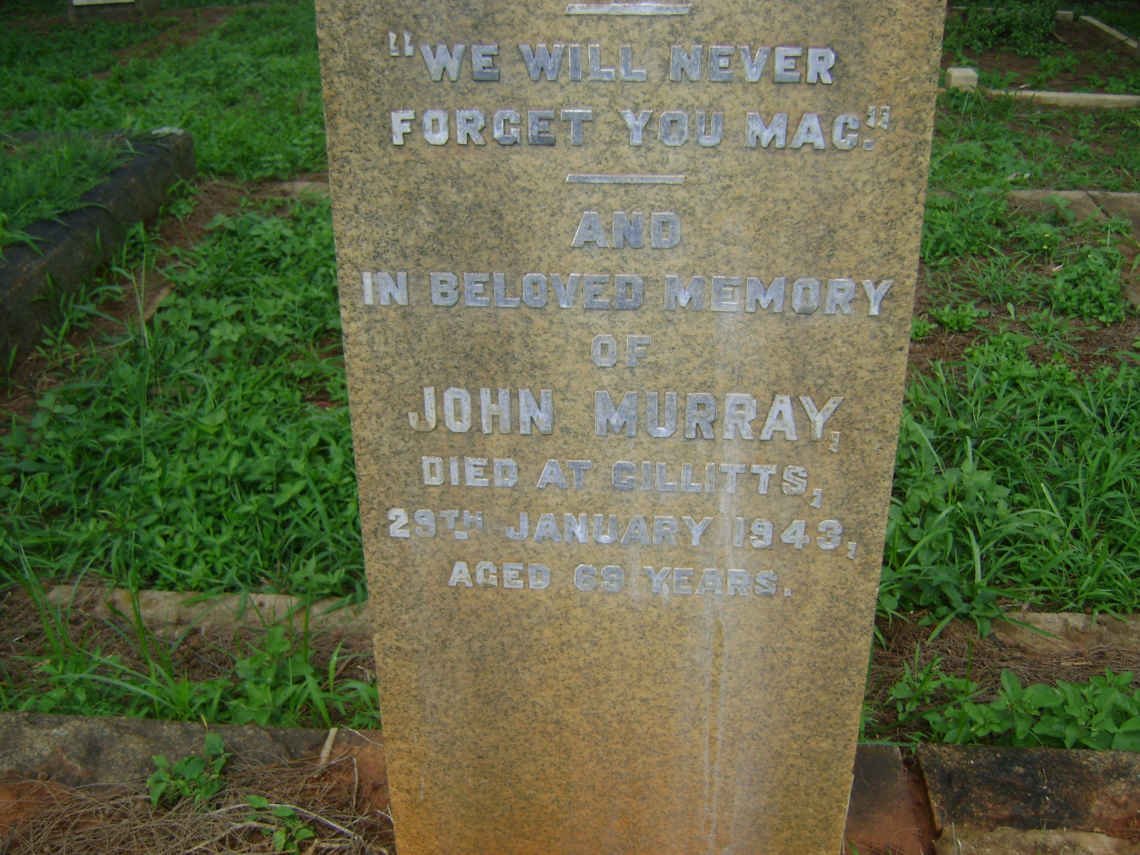 MURRAY John -1943