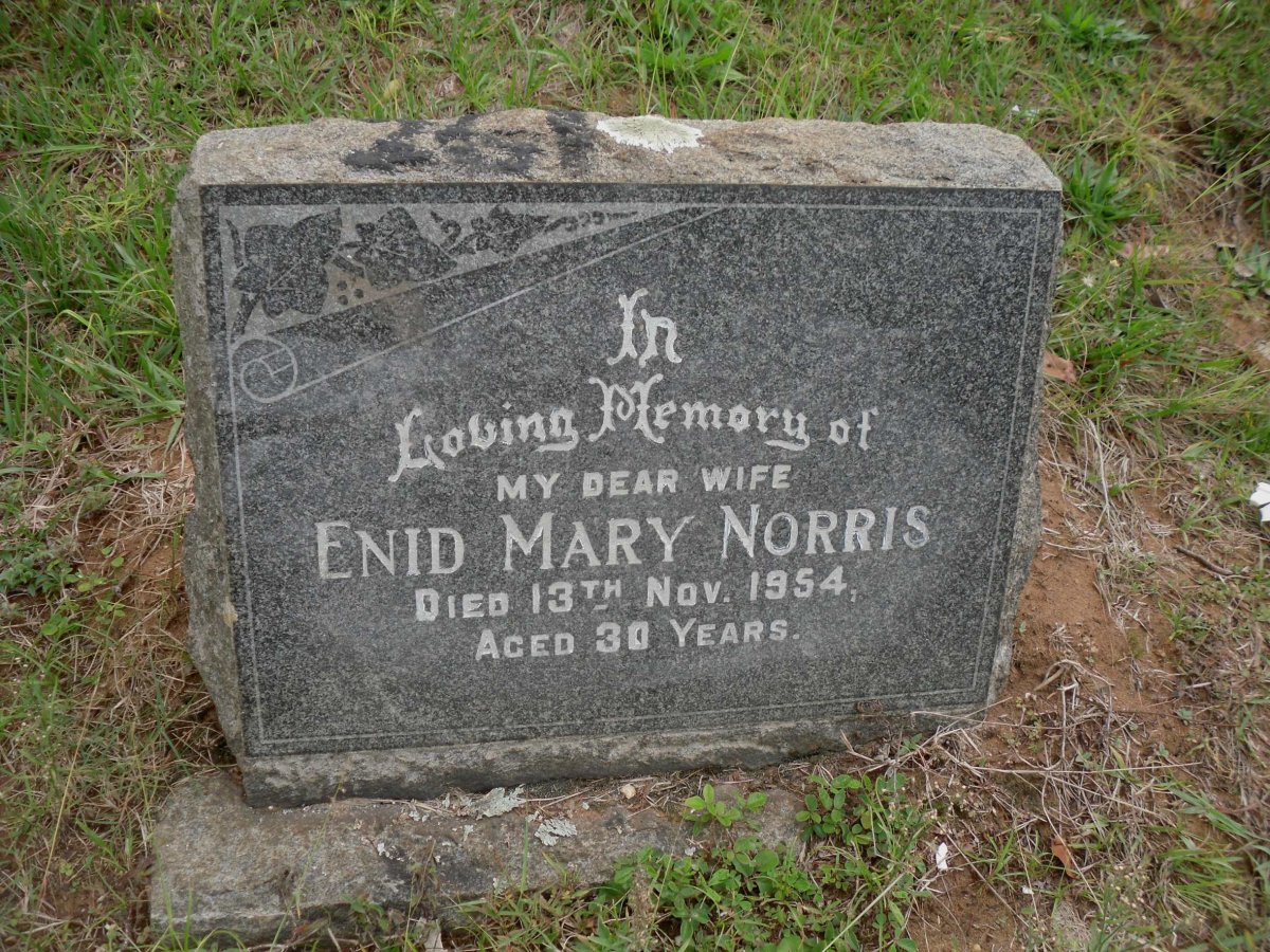 NORRIS Enid Mary -1954