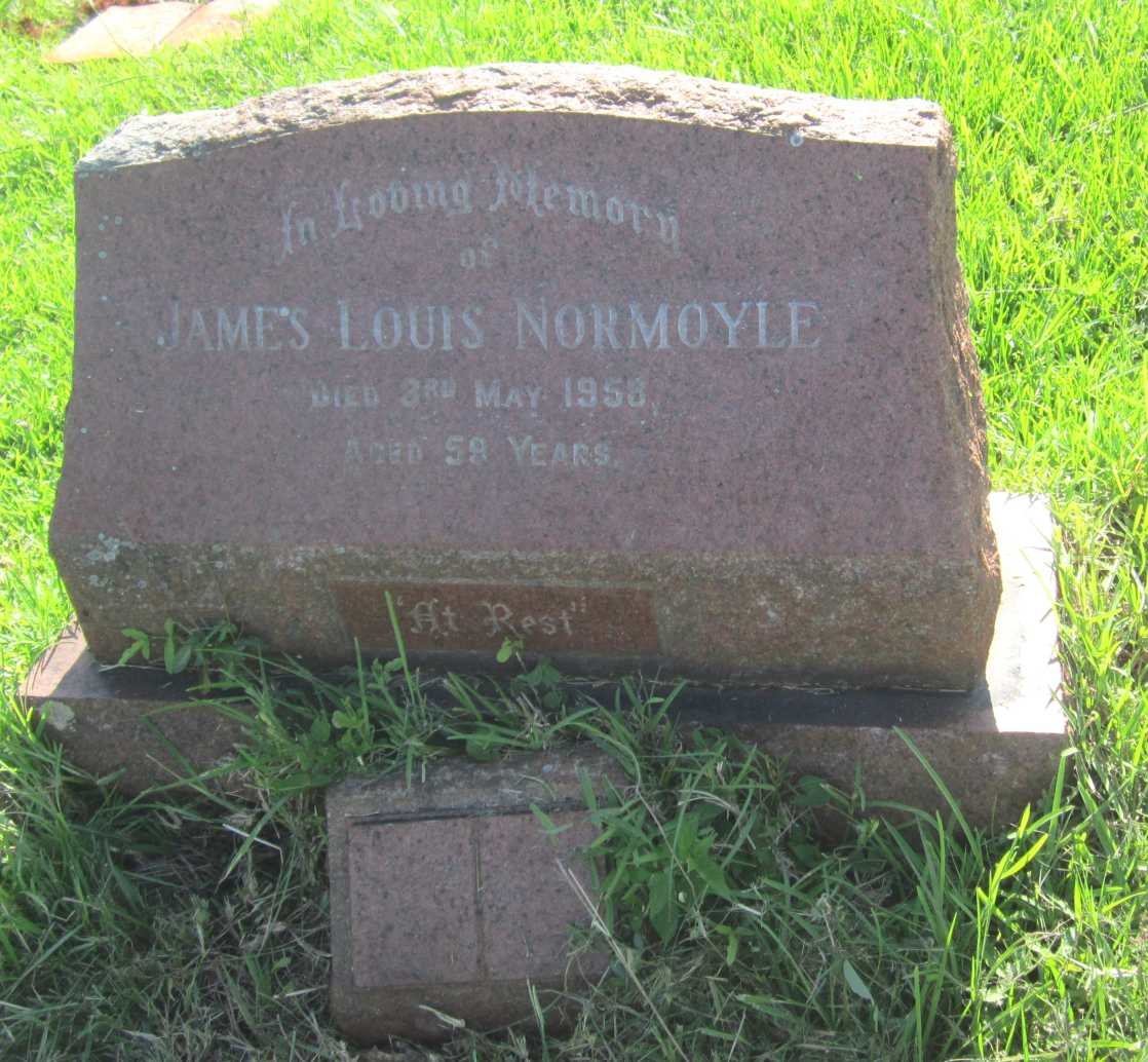 NORMOYLE James Louis -1958