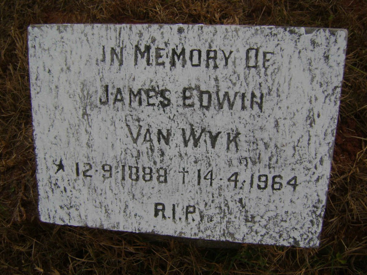 WYK James Edwin, van 1888-1964