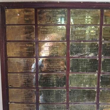 07. Memorial plaques