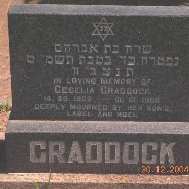 CRADDOCK Cecelia 1902-19?9