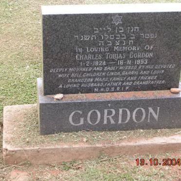 GORDON Charles Tobias 1924-1993